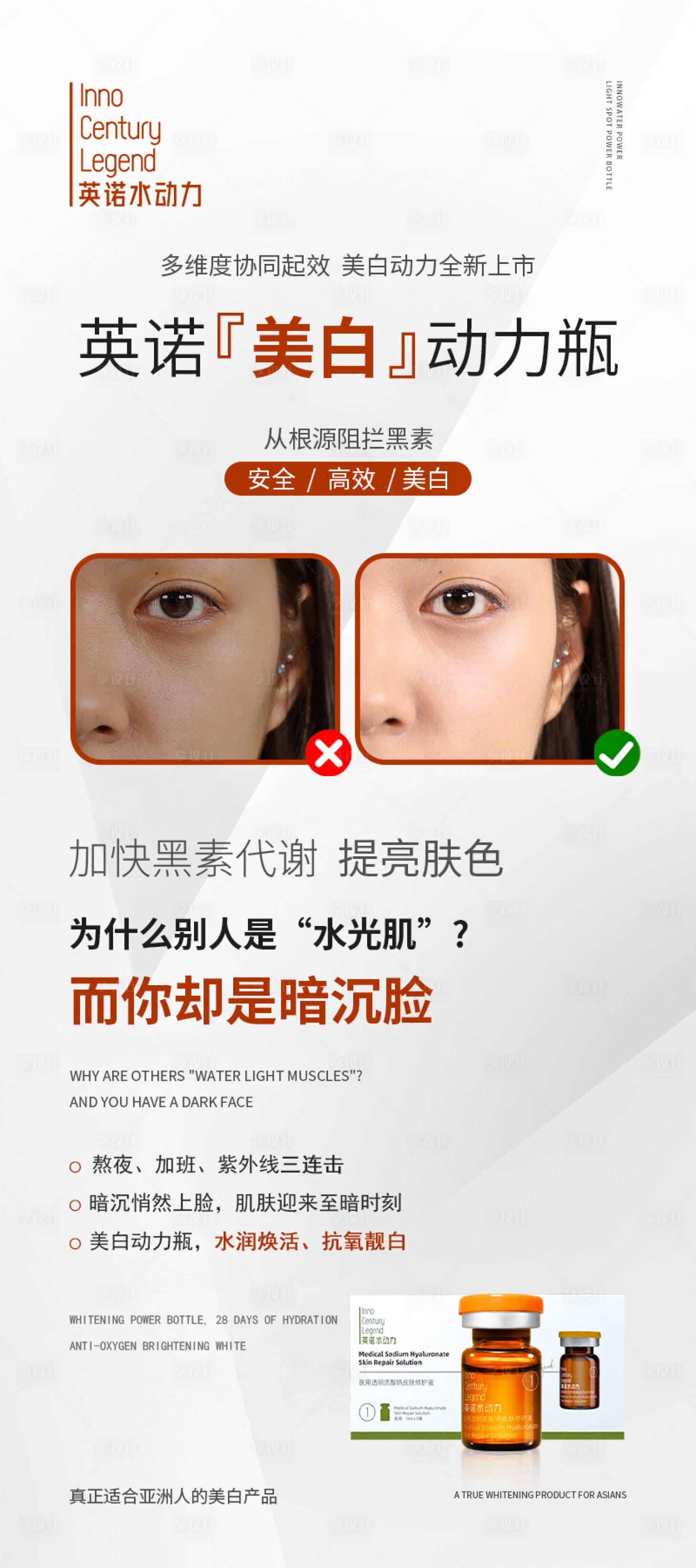 源文件下载【享设计】搜索编号：30940023902408099【安全高效美白】