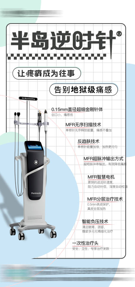 源文件下载【医美仪器宣传海报】编号：24380023876958201