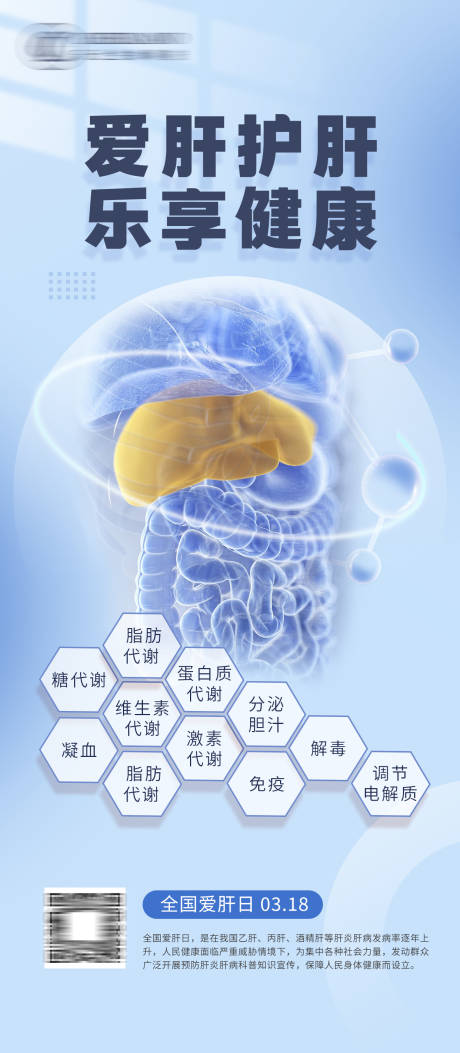 源文件下载【全国爱肝日海报】编号：52380024024551550