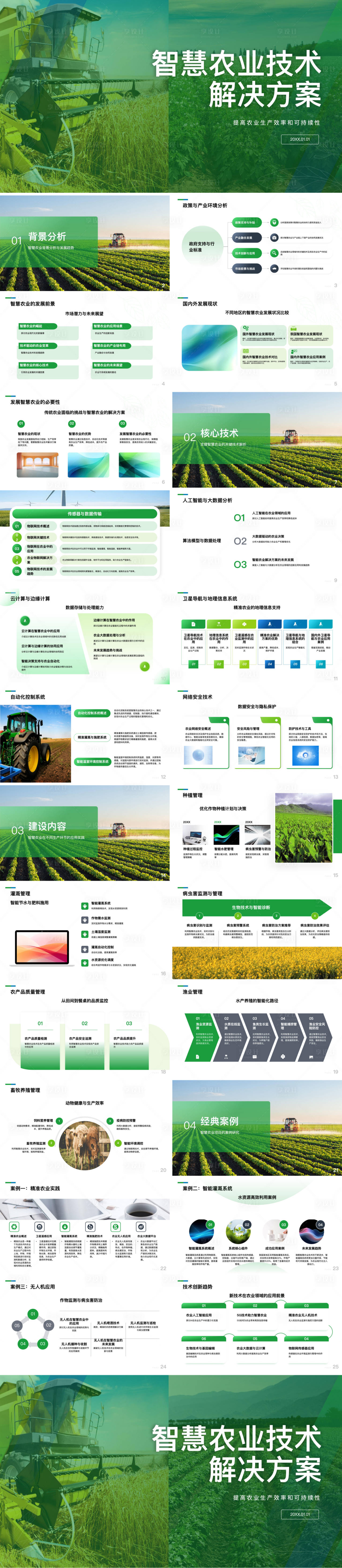源文件下载【智慧农业技术解决方案ppt】编号：42660024234671469