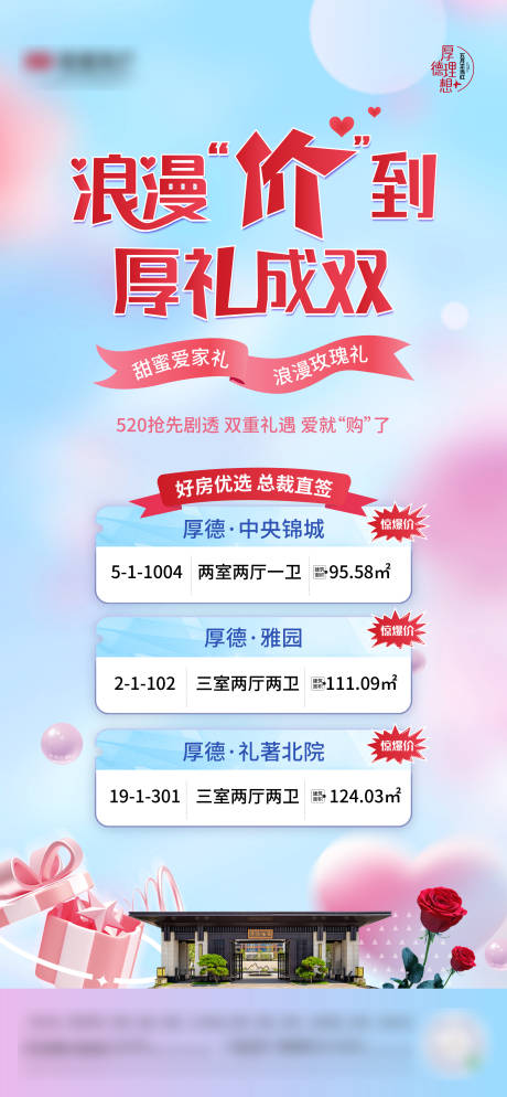源文件下载【520特价房海报】编号：88160023890327246