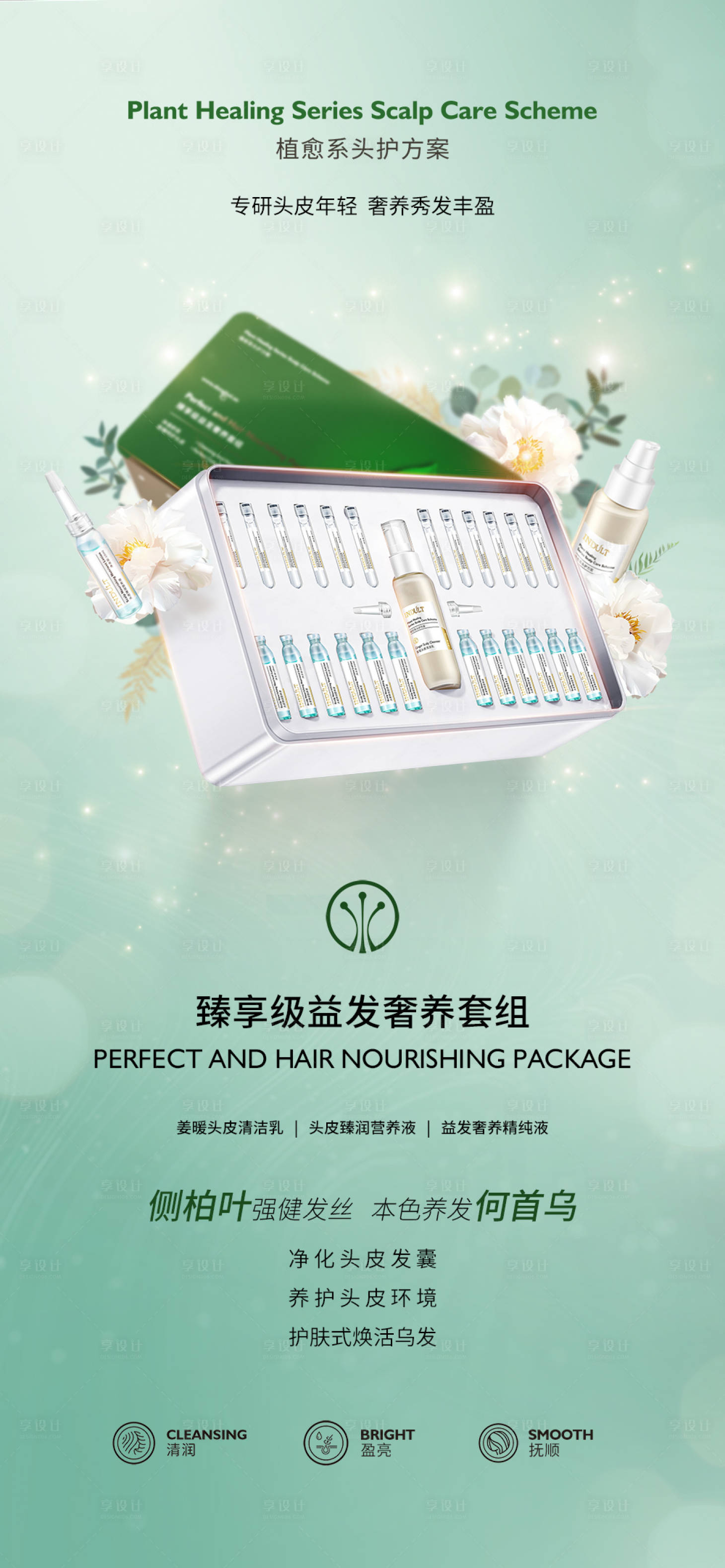 源文件下載【享設(shè)計(jì)】搜索編號：96190023857085110【頭療套盒海報(bào)】