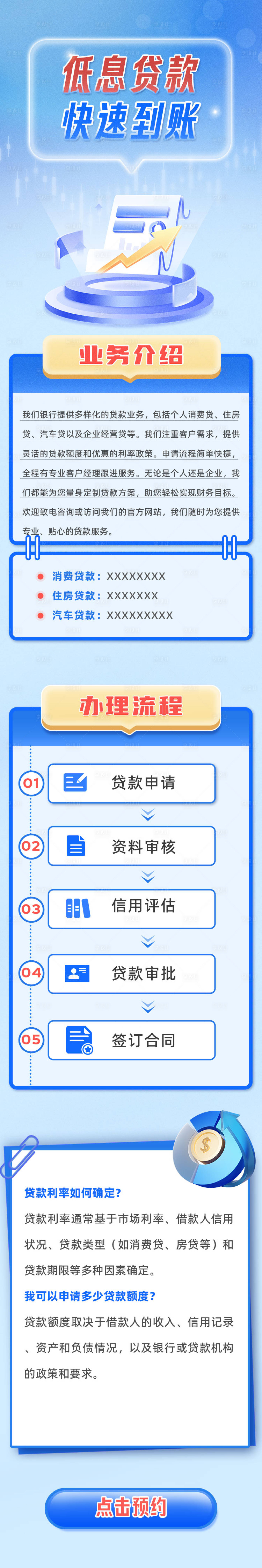 源文件下载【享设计】搜索编号：37330023838651298【金融贷款长图海报】