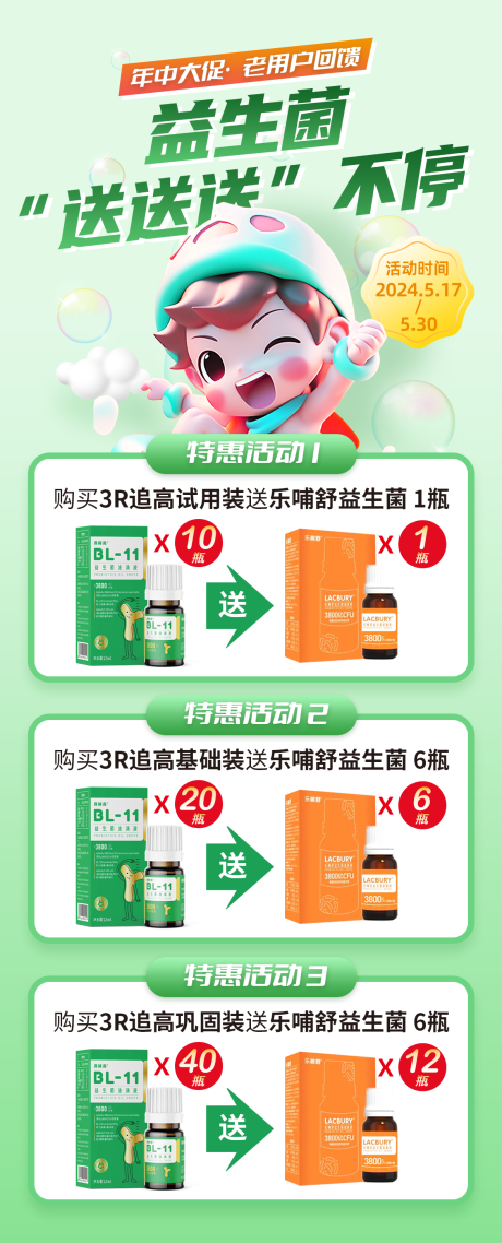 源文件下載【享設計】搜索編號：89270023868712108【益生菌促銷活動海報】