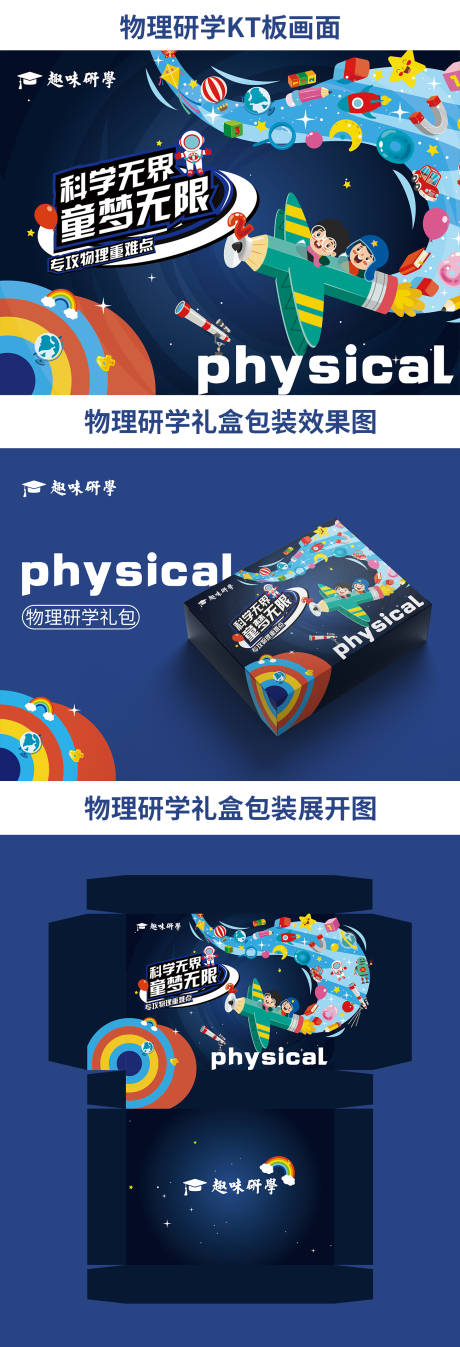 源文件下载【享设计】搜索编号：10860024075715609【物理研学包装设计】