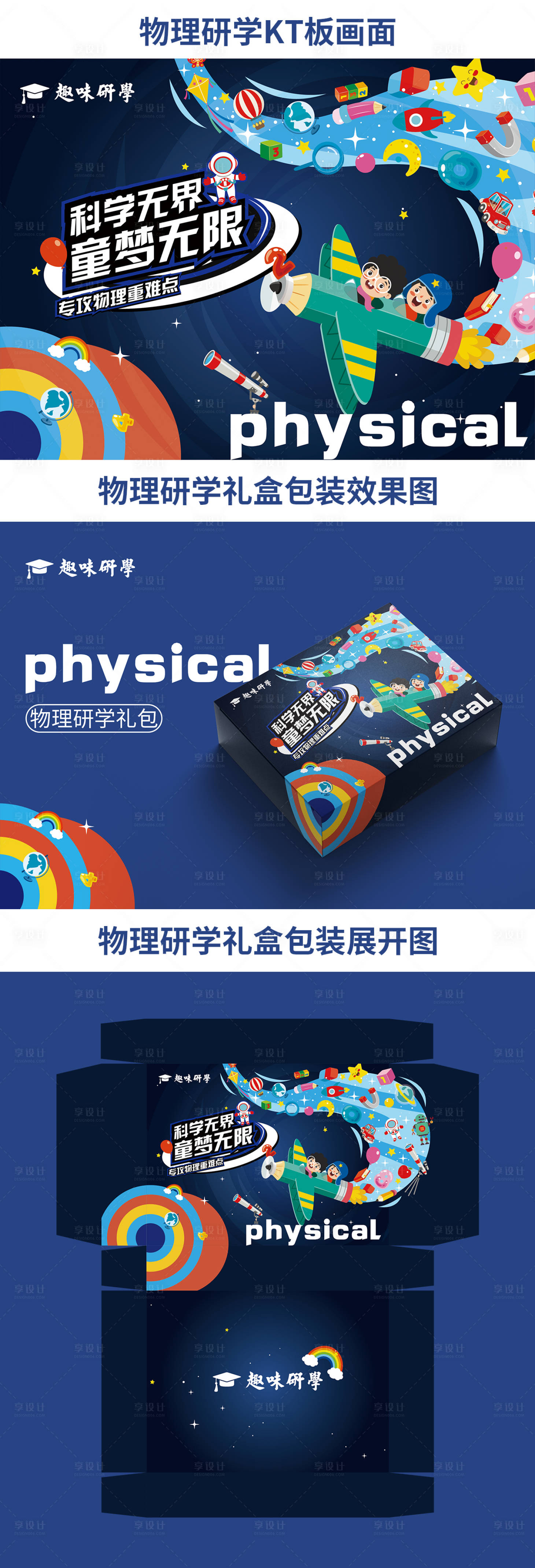 源文件下载【享设计】搜索编号：10860024075715609【物理研学包装设计】