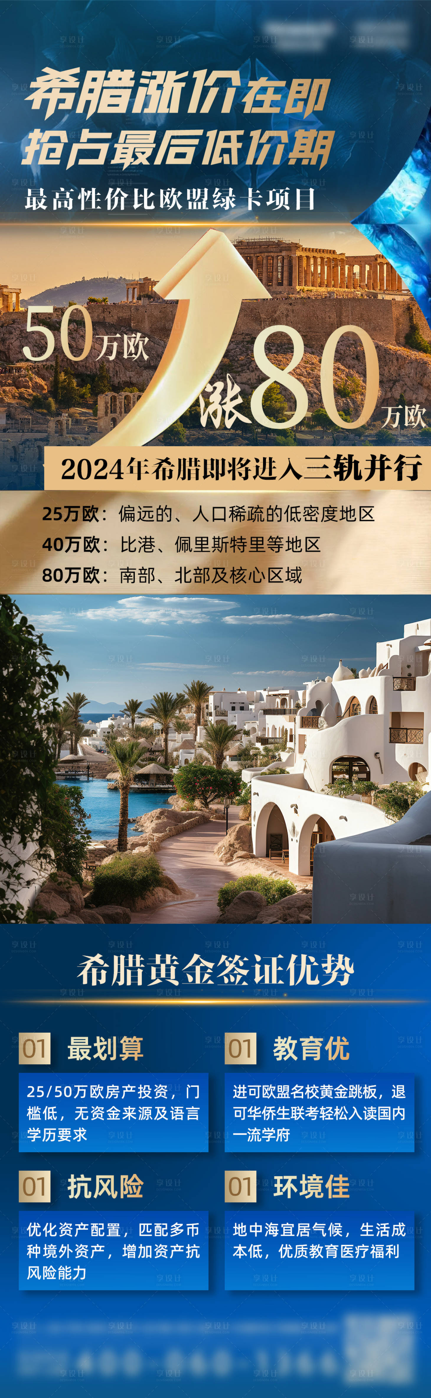 源文件下载【享设计】搜索编号：60860024049616164【移民促销海报】