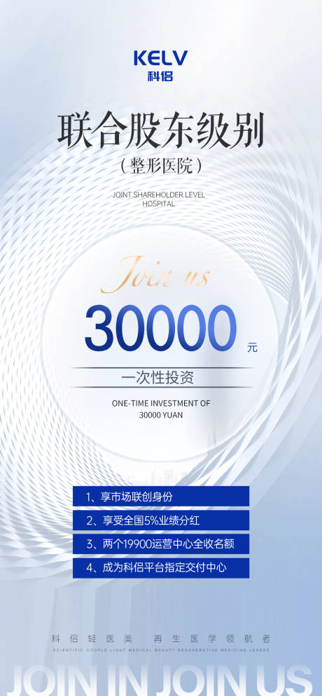 源文件下載【享設(shè)計(jì)】搜索編號：14820023789098528【醫(yī)美聯(lián)合股東級別海報(bào)】