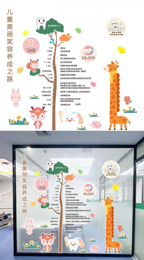 源文件下載【享設(shè)計(jì)】搜索編號(hào)：30410023851073620【兒牙全周期顏面管理宣傳畫面】