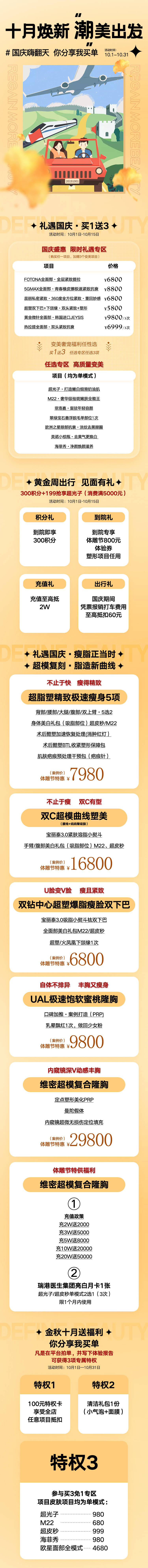 源文件下载【医美国庆插画套餐政策价格海报长图】编号：61900024112898493