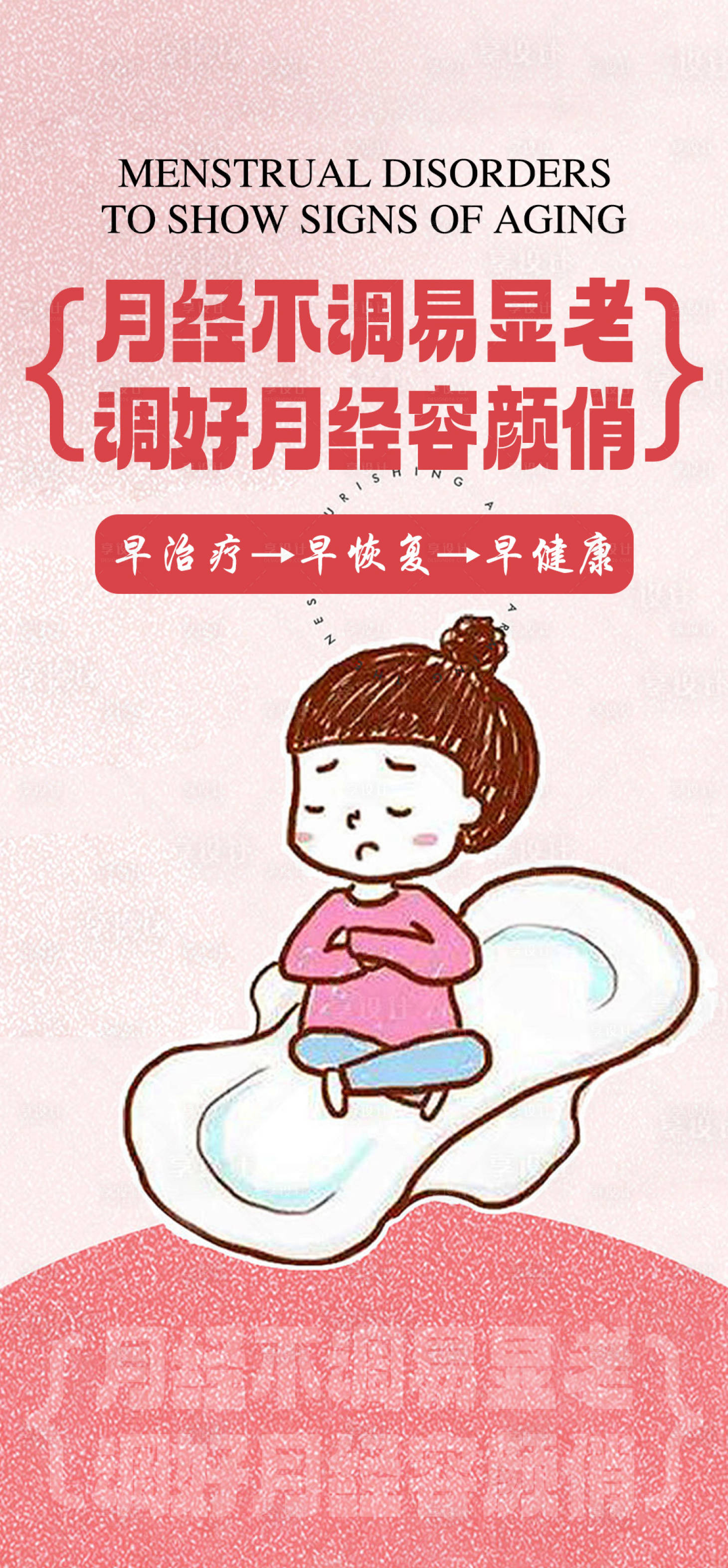 源文件下載【享設計】搜索編號：26510023693932525【月經大字報】