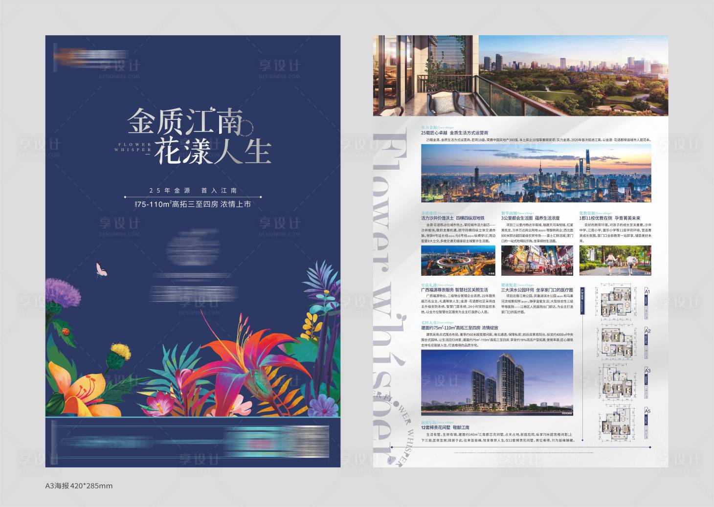 源文件下载【地产花园房DM宣传单】编号：91740024072026999