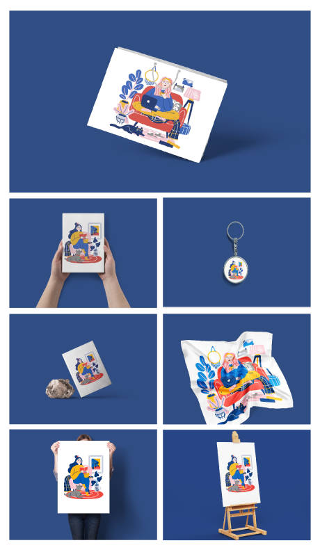 源文件下载【享设计】搜索编号：59220024163718051【品牌文创产品VI样机】