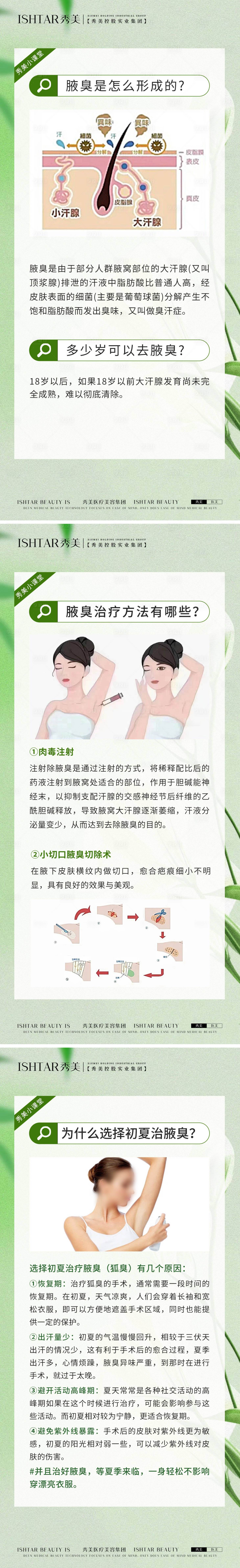 源文件下載【享設計】搜索編號：78530024044034500【腋臭科普海報】