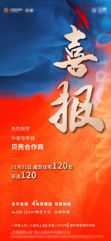 源文件下载【地产热销海报】编号：76530023806982792