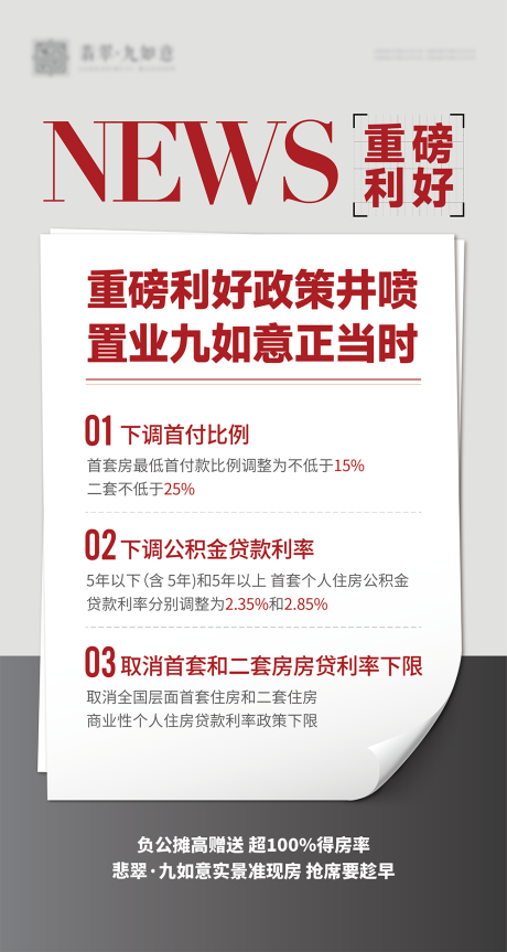 源文件下載【享設計】搜索編號：71230024139467230【地產政策展架】