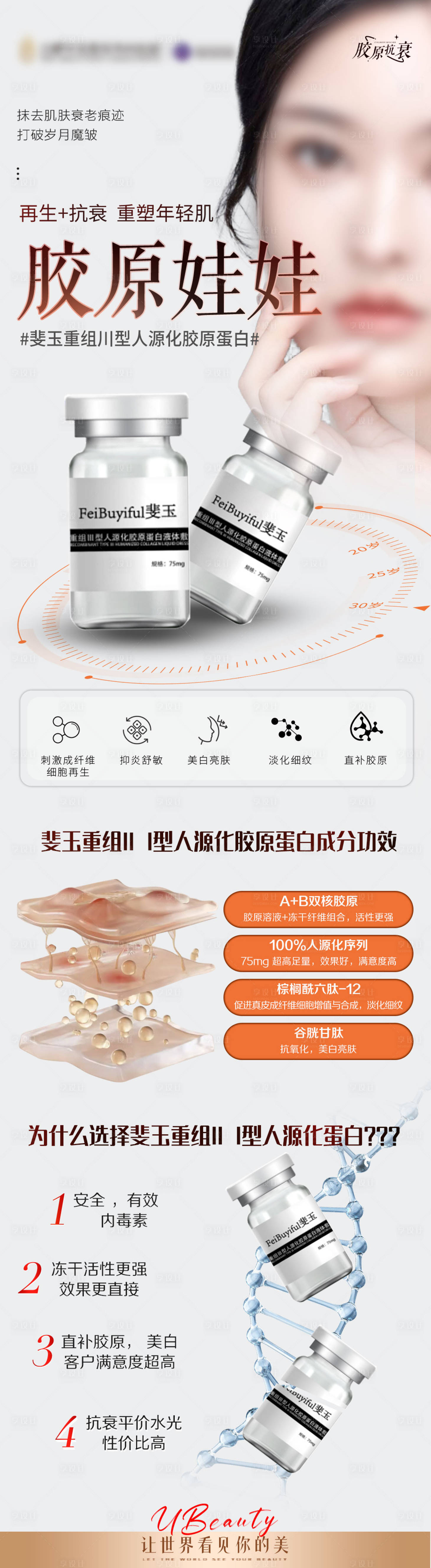 源文件下載【享設計】搜索編號：11470024224127044【醫(yī)美膠原娃娃長圖】