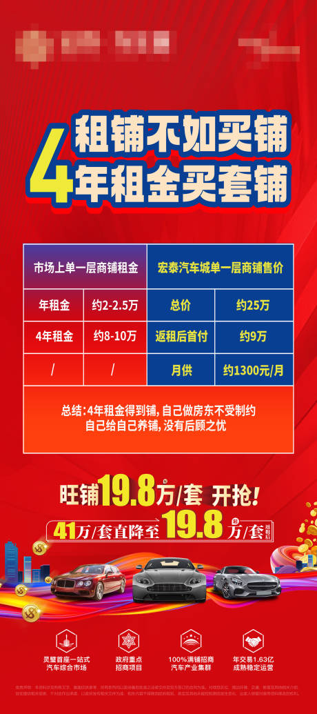 源文件下载【商铺招商海报】编号：43940023737443221