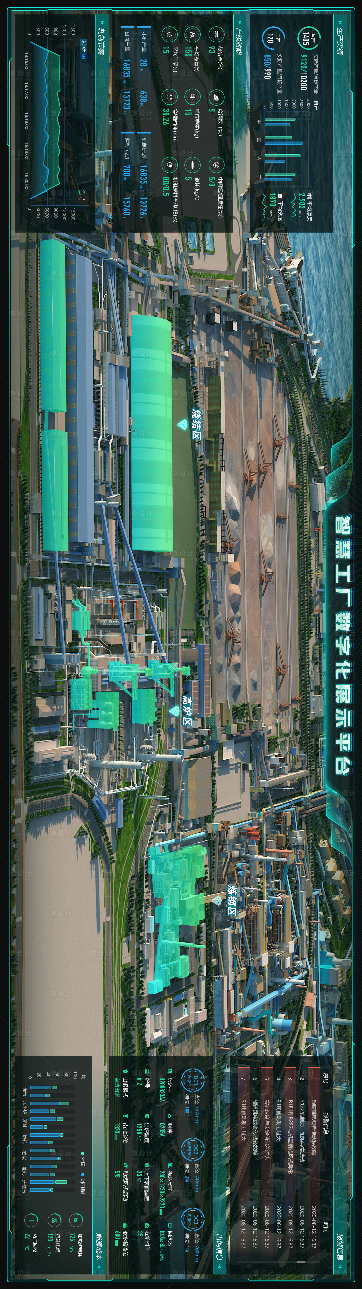 源文件下载【智慧工厂数字化展示平台】编号：39390023849486740