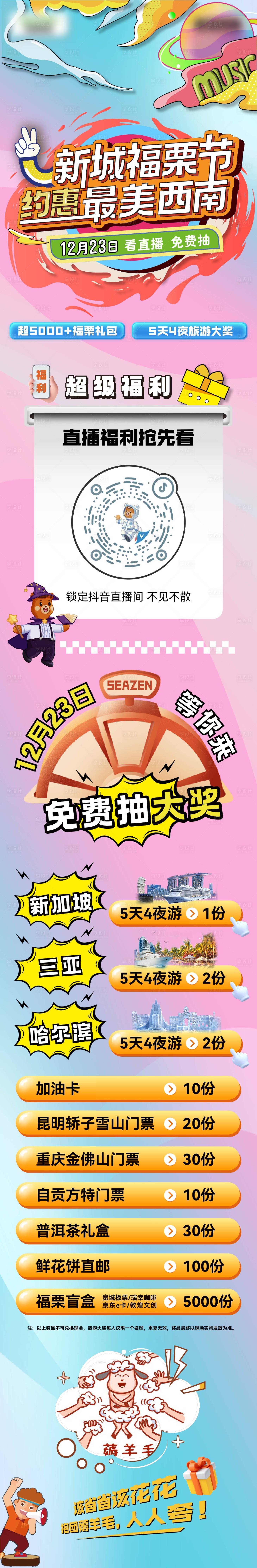 源文件下载【享设计】搜索编号：31410024153522692【旅游大奖礼品长图】