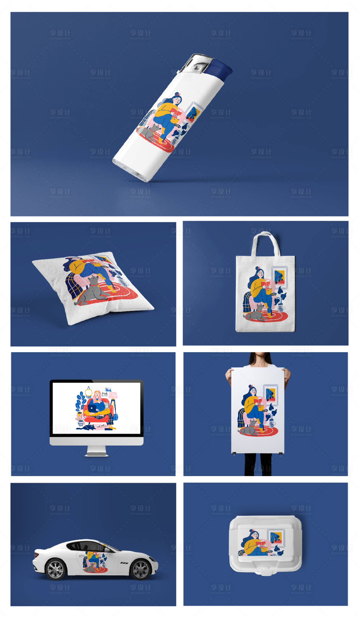 源文件下載【享設計】搜索編號：37540024163232080【品牌文創產品VI樣機】