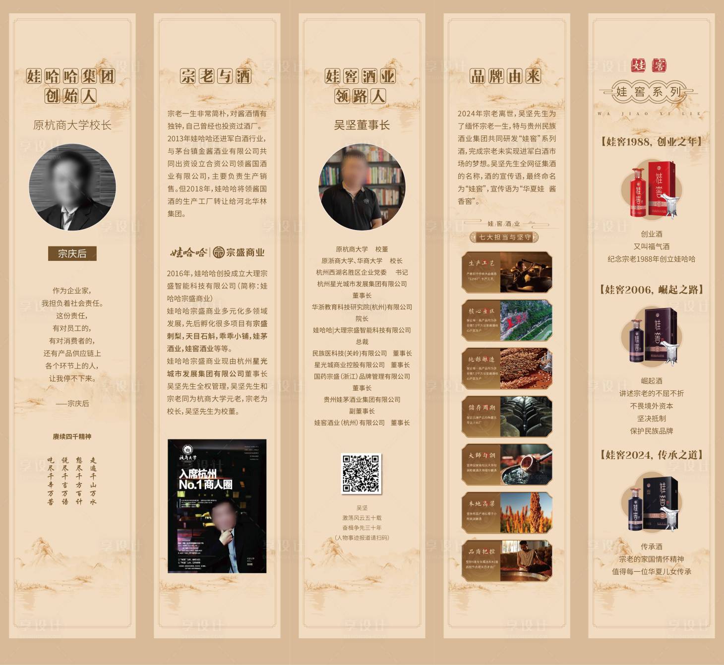 源文件下載【享設計】搜索編號：60510024150181705【白酒文化墻背景板】