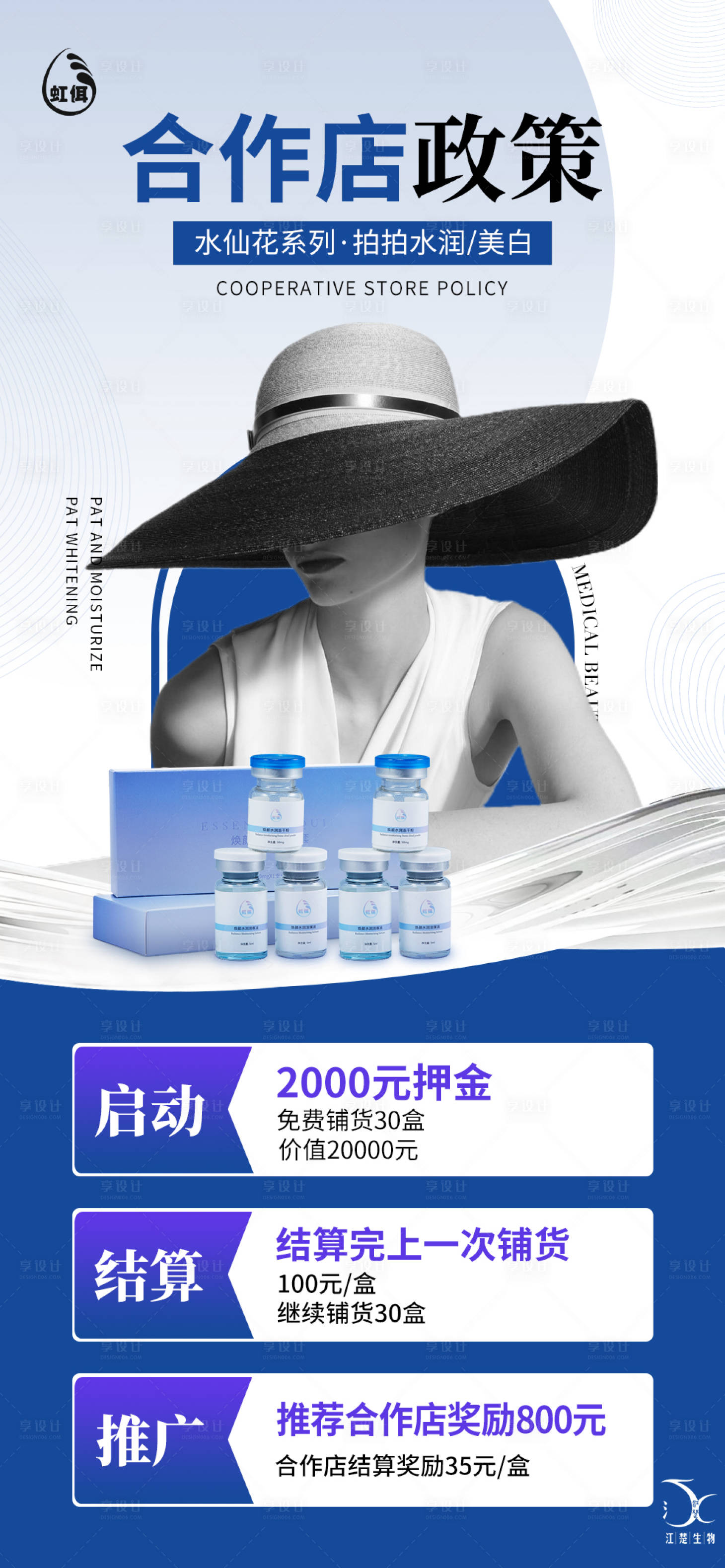 源文件下載【享設(shè)計】搜索編號：88180023857392235【醫(yī)美招募海報】