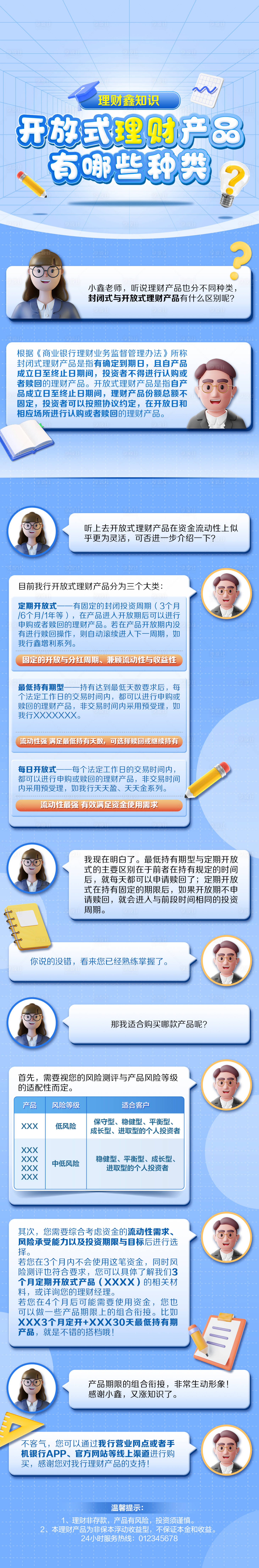 源文件下载【享设计】搜索编号：96520023805827417【理财知识长图海报】