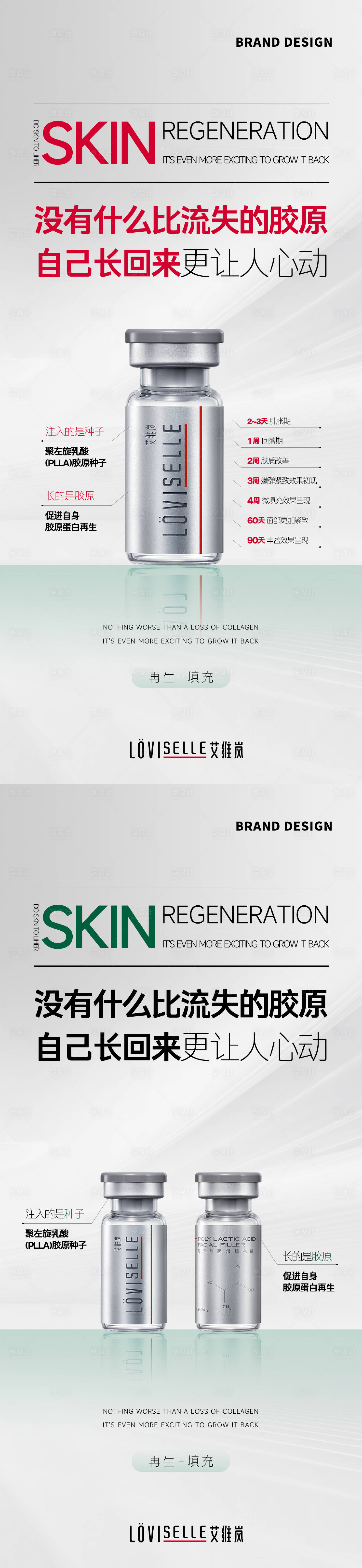 源文件下載【享設計】搜索編號：54070023714449634【艾維嵐膠原童顏針系列海報】