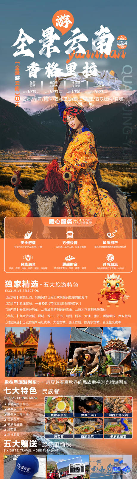 编号：52970024135992763【享设计】源文件下载-全景游云南旅游海报