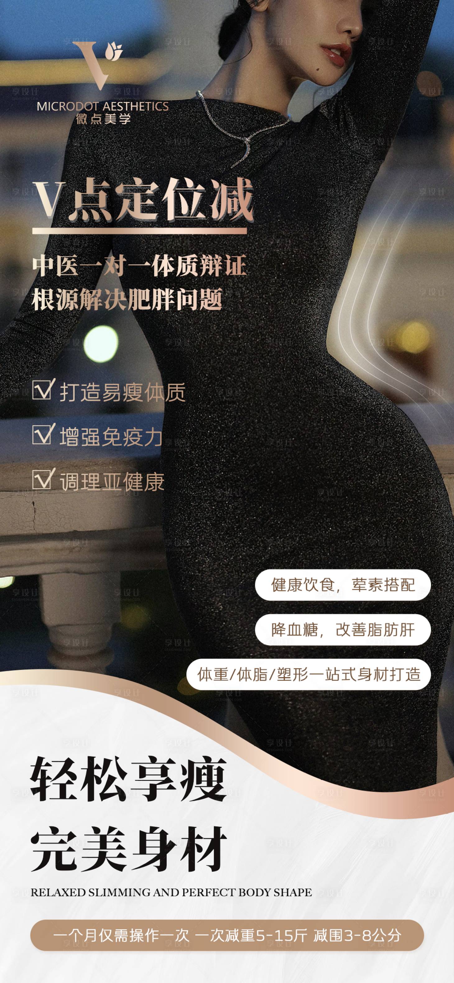 源文件下载【享设计】搜索编号：97120023753727597【瘦身海报】