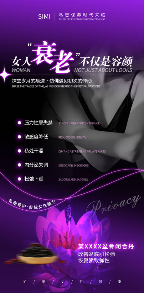 源文件下载【女性生殖健康盆骨闭合海报】编号：39170023692915133