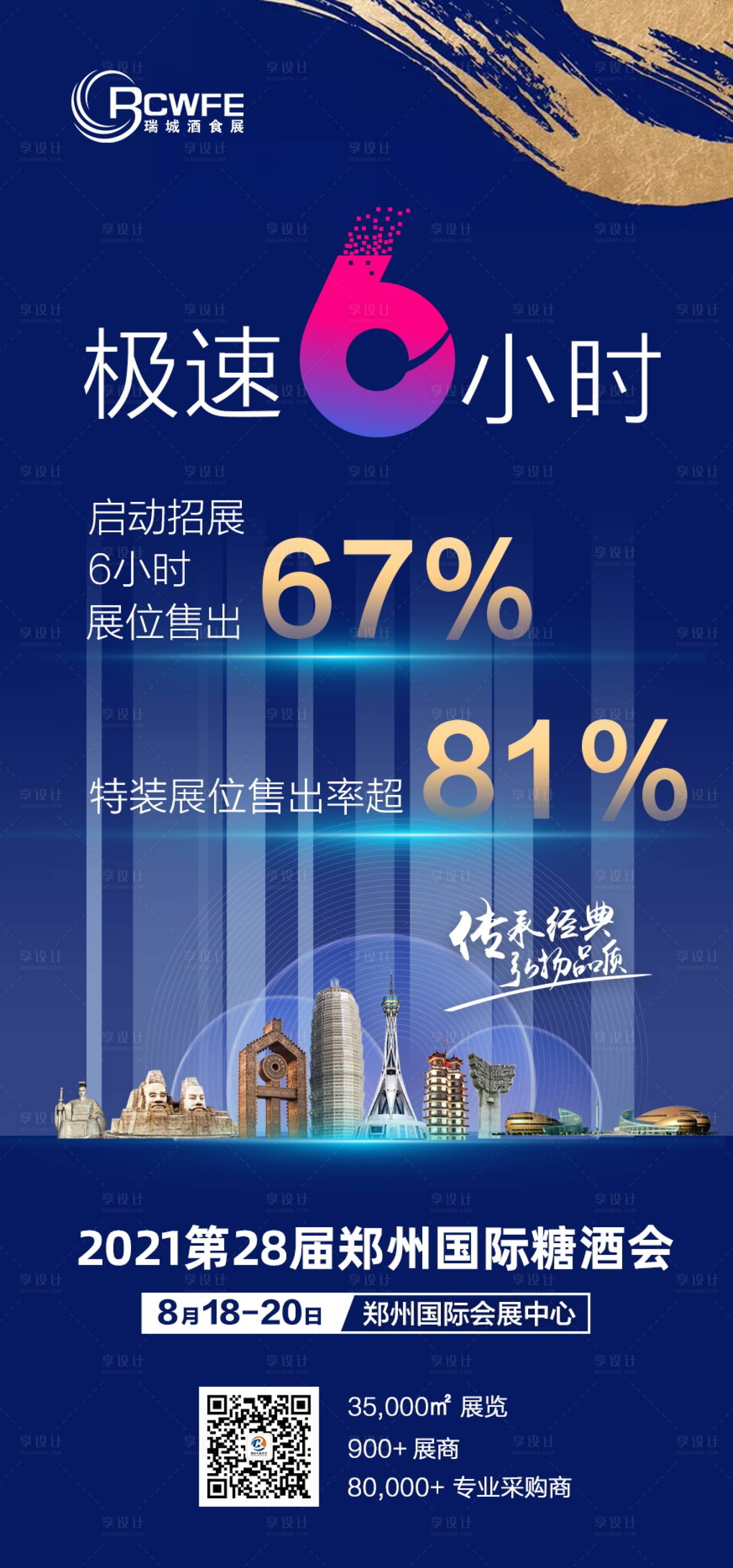 源文件下载【享设计】搜索编号：61900023864756367【郑州展会宣传海报】