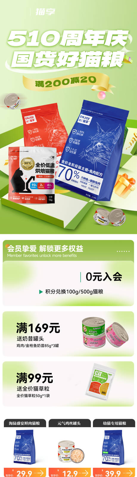 源文件下载【猫粮详情页】编号：52800024189656165