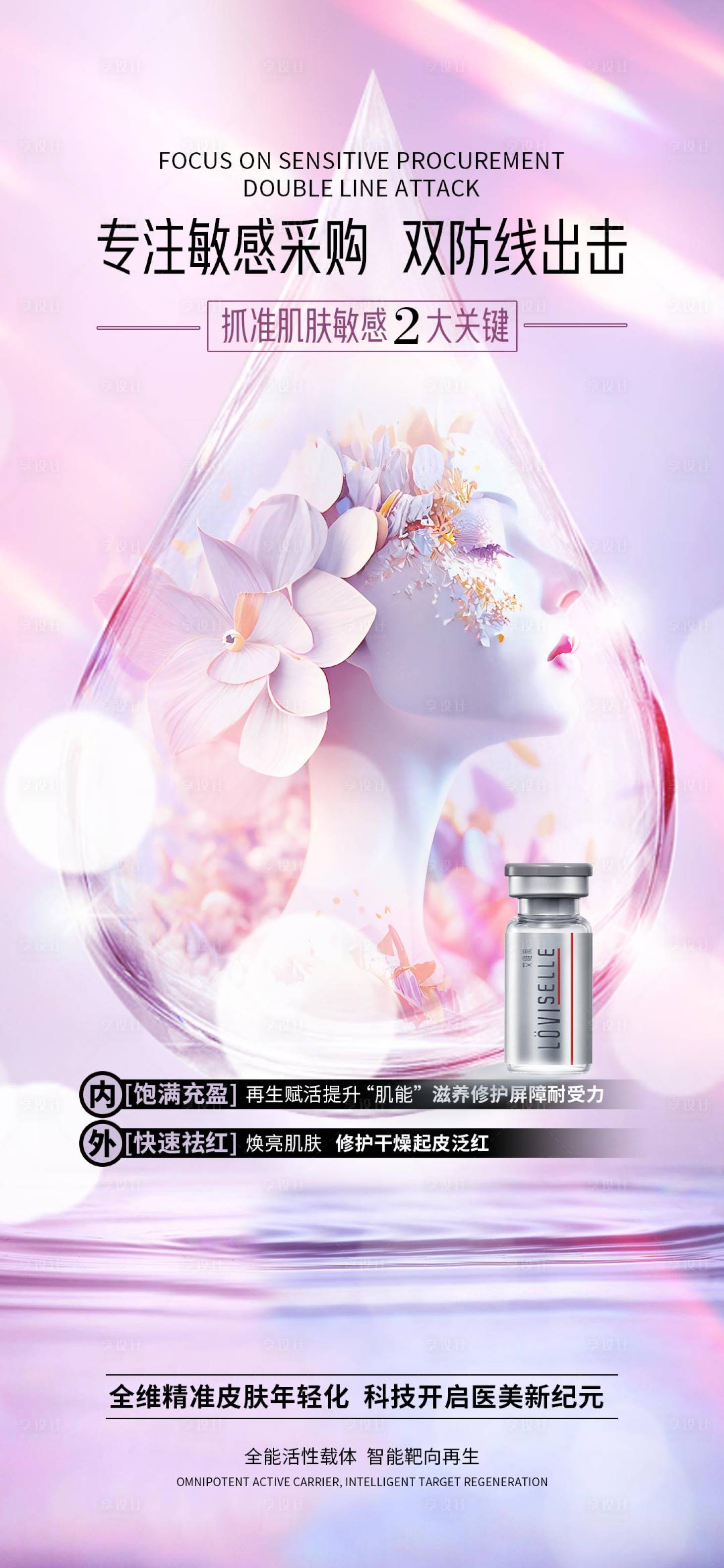 源文件下載【享設(shè)計(jì)】搜索編號(hào)：93240023702642270【醫(yī)美產(chǎn)品宣傳海報(bào)】