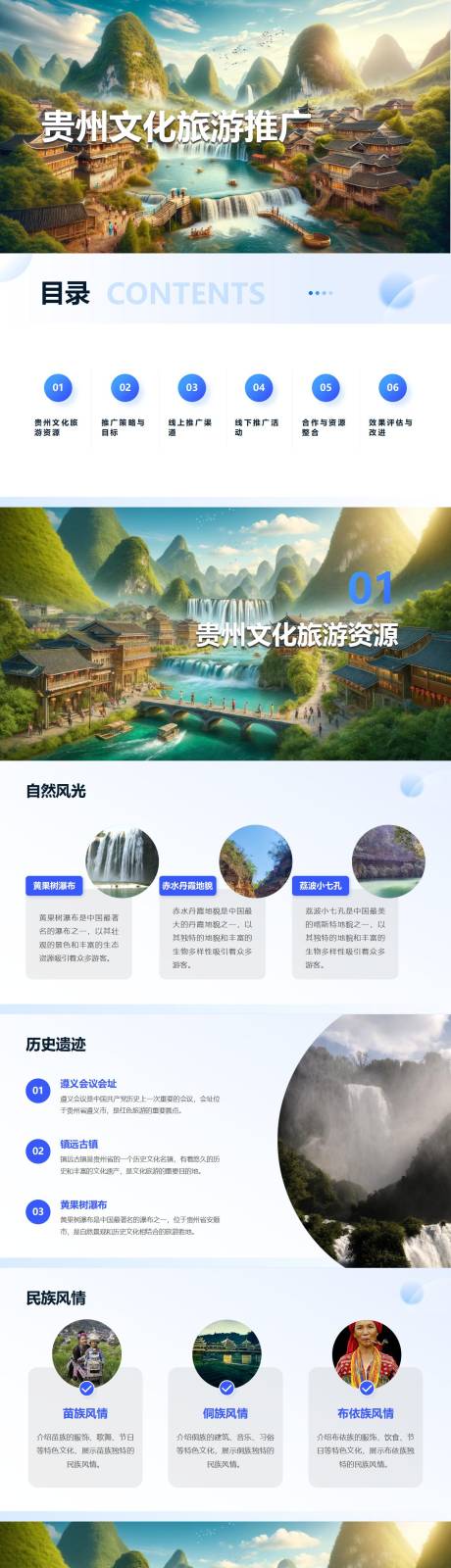 源文件下载【贵州文化旅游推广PPT】编号：31520023969628891