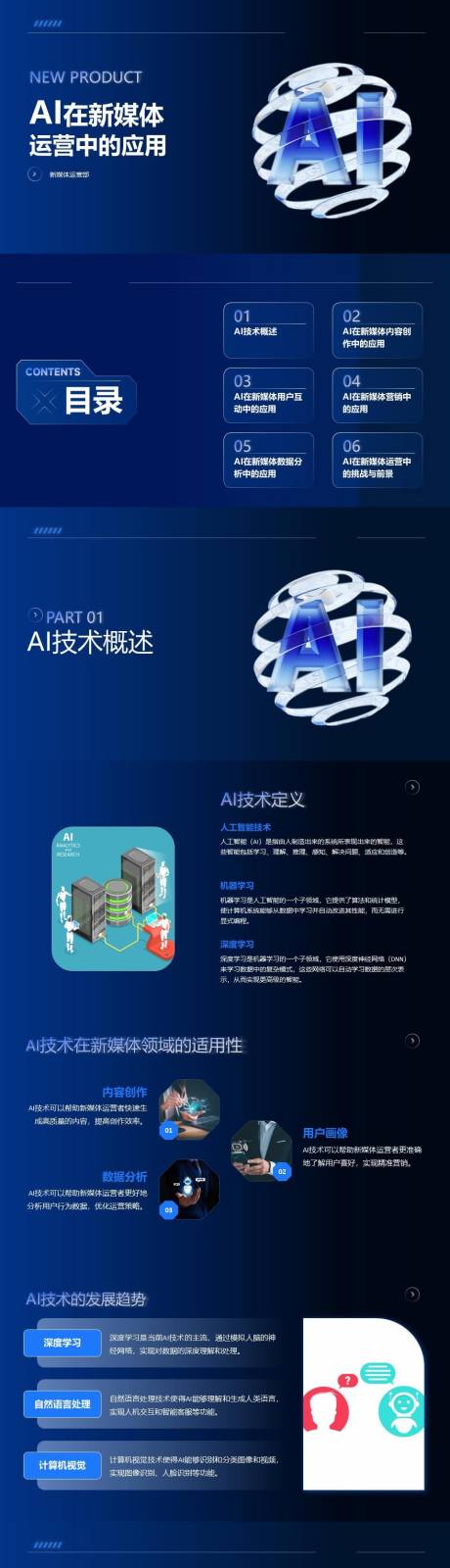 源文件下载【AI在新媒体运营中的应用PPT】编号：13390024770452906