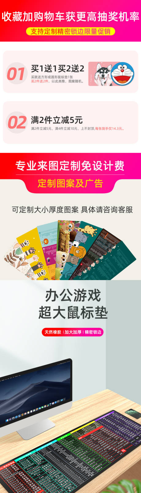 鼠标垫详情页