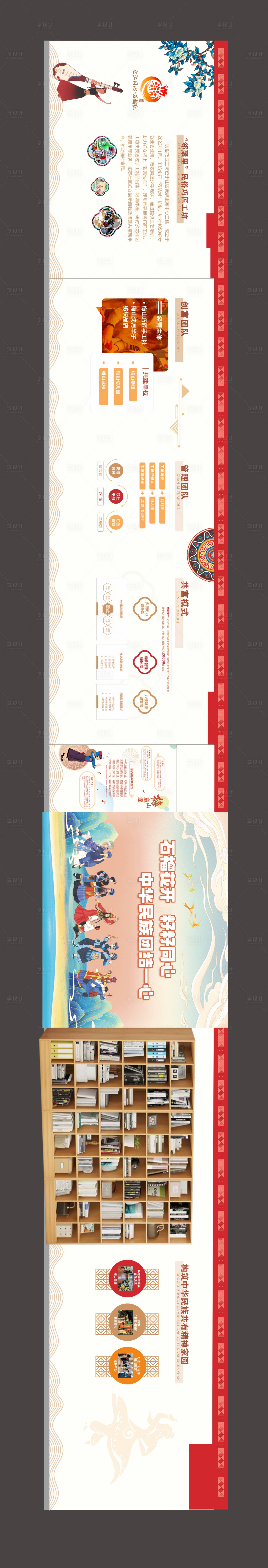 源文件下载【社区文化墙背景板】编号：40830024399807621
