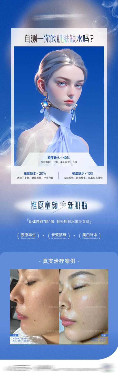 源文件下載【享設(shè)計】搜索編號：29110024311656908【醫(yī)美項目案例海報】