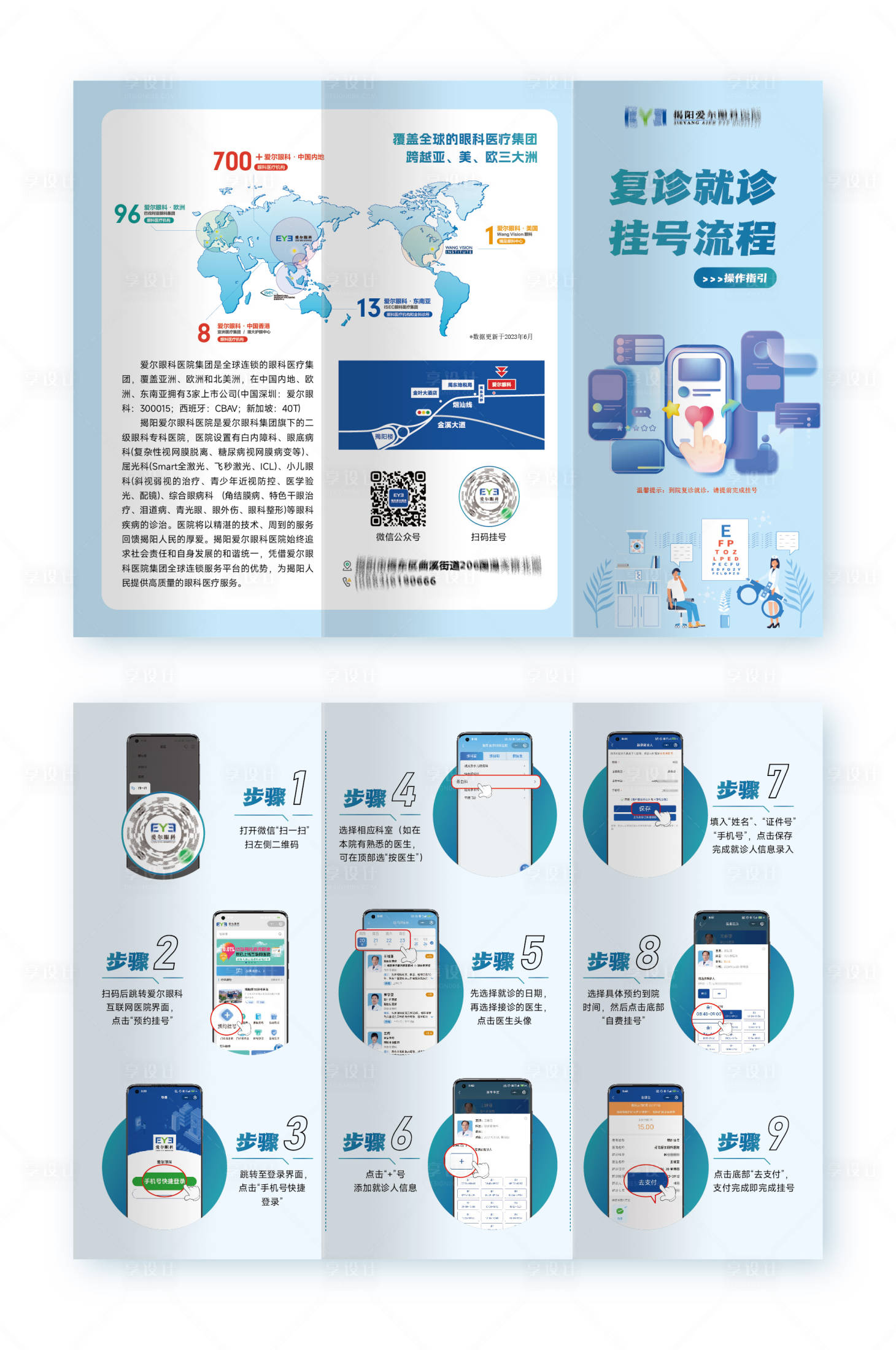 源文件下载【享设计】搜索编号：59610024655968399【小程序操作流程折页】
