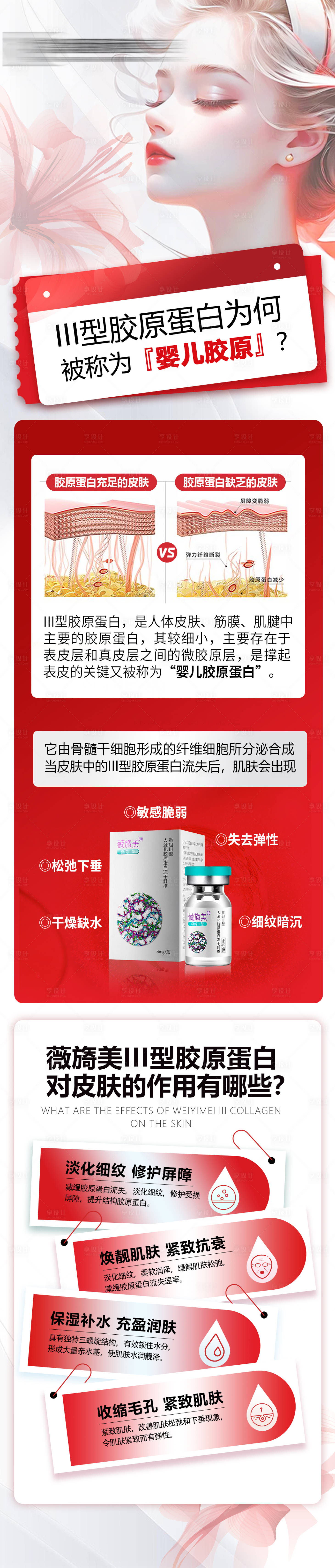 源文件下载【享设计】搜索编号：58130024491379352【薇旖美III型胶原蛋白】