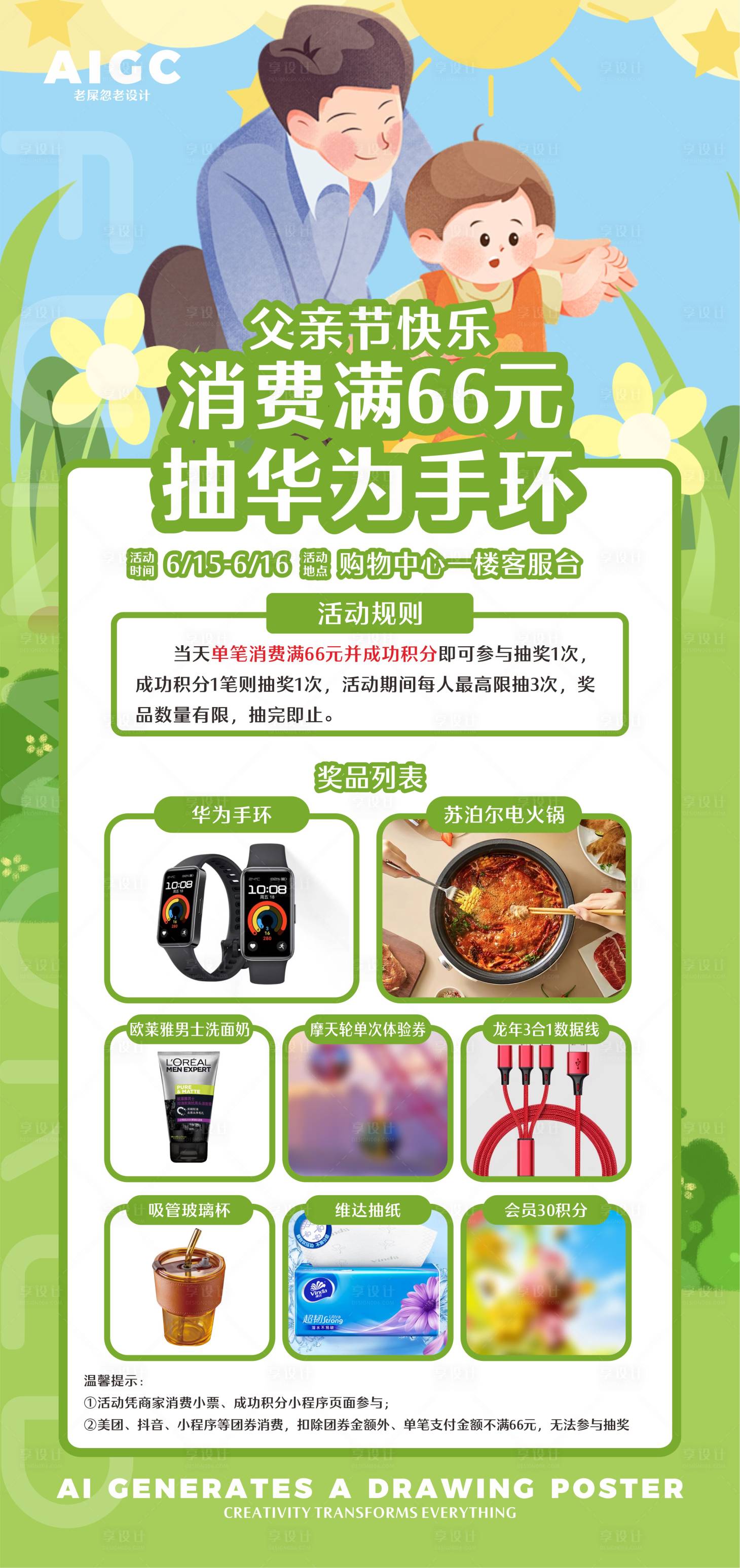 源文件下載【享設計】搜索編號：39210024496143353【父親節海報】