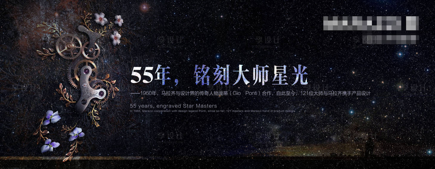 源文件下载【享设计】搜索编号：13310024672028829【瓷砖形象画活动背景板】