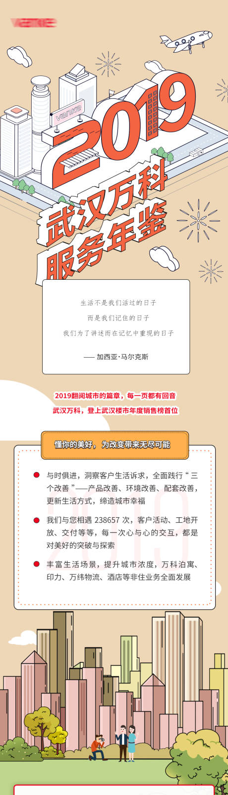 源文件下载【地产物业服务年鉴长图专题设计】编号：72440024362333148