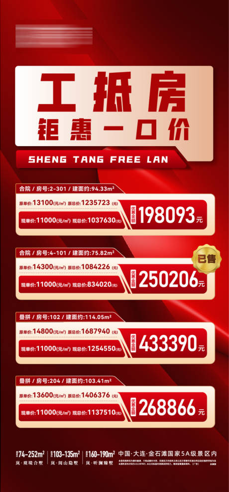 源文件下载【房地产优惠房源信息海报】编号：25160024719803368