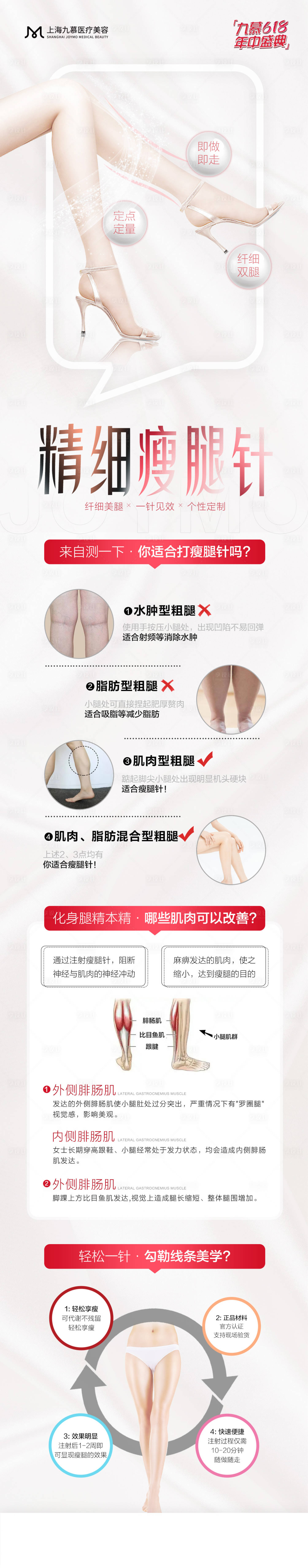 源文件下载【享设计】搜索编号：99980024789691546【医美瘦腿针科普长图】