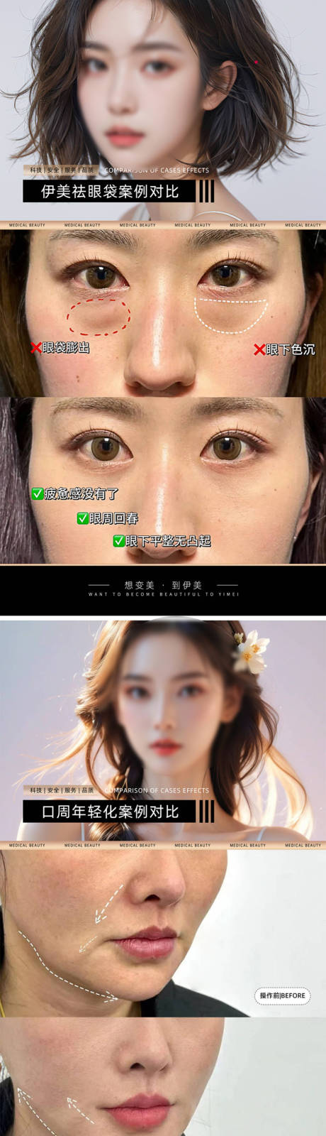 源文件下载【医美案例对比海报】编号：31790024647446244