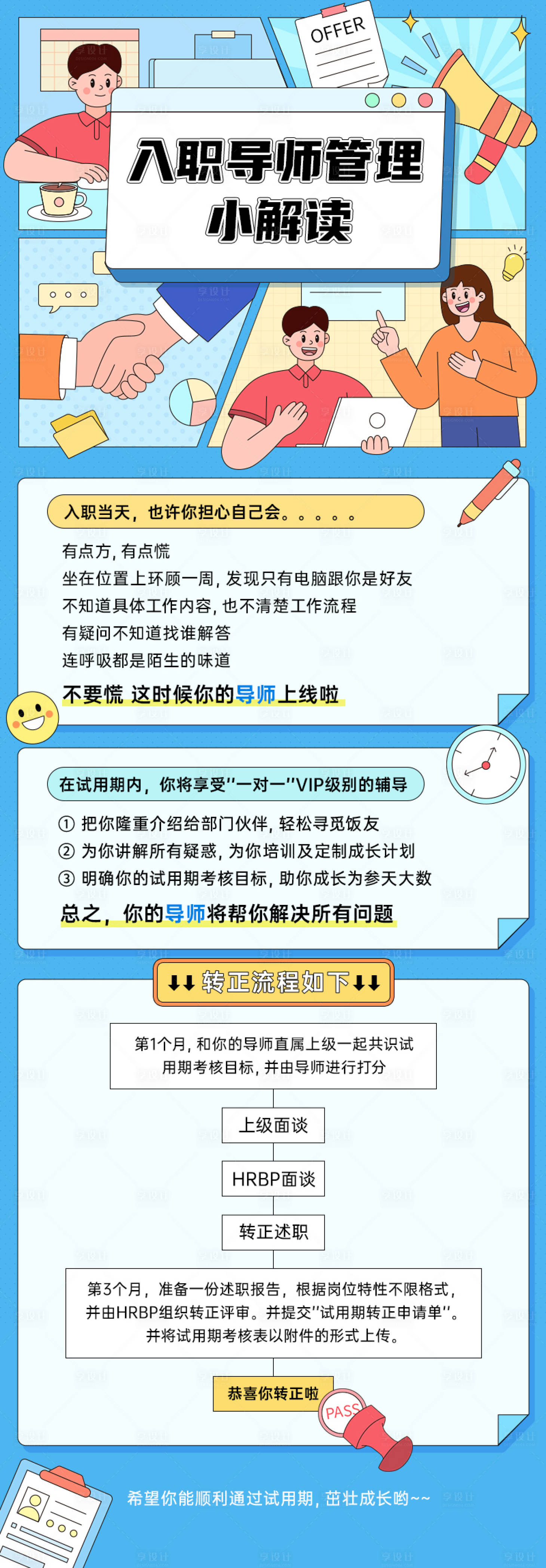 源文件下載【享設計】搜索編號：20470024630391344【入職導師管理小解讀】