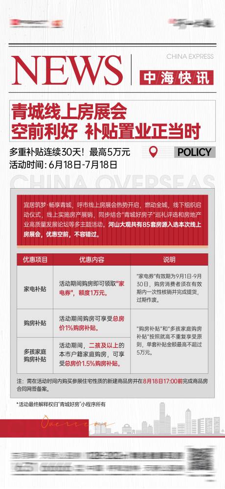 源文件下载【地产渠道政策海报】编号：57950024771621627